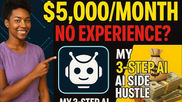 $5,000/Month With NO Experience? My 3-Step AI Side Hustle (2025)