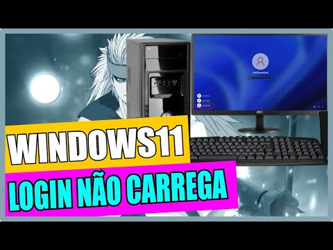 WINDOWS 11 NÃO CARREGA a TELA de LOGIN PC LIGA MAS NÃO INICIA
