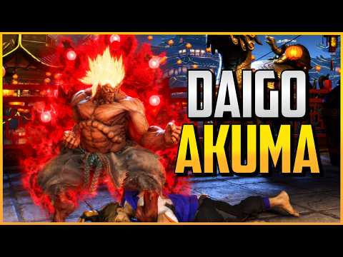 SF6 ▰ Daigo Slaying Legends With His Insane Akuma【Street Fighter 6】