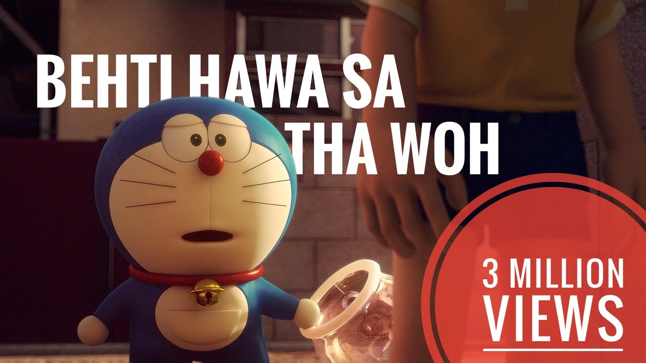 Doraemon Sad Song   Behti Hawa Sa Tha Woh   Ft Doraemon  Nobita   FRIENDSHIP SONG By HeRC Studios