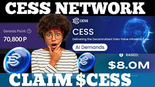 CESS NETWORK AIRDROP: Full Guide On How To Join | Complete Tasks For DeShare Airdrop Claim #cess