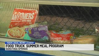 Food truck summer meal program in Saratoga Springs