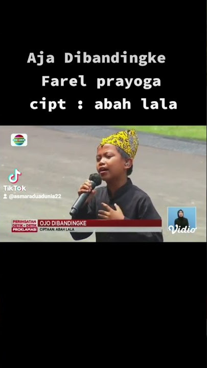 Penyanyi cilik Farel prayoga putra Daerah inspiratif anak usia 12 tahun #viral #fyp #shorts