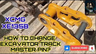 EXCAVATOR TRACK MASTER PIN/ TRACK CHAIN LINK/ TRACKPAD