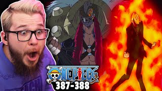 DUVAL vs SANJI... | One Piece Ep 387-388 REACTION