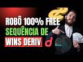 ROBÔ DERIV INVEST TRADE- ESSE ROBÔ DA DERIV É UMA MÁQUINA DE WINS E 100 GRÁTIS