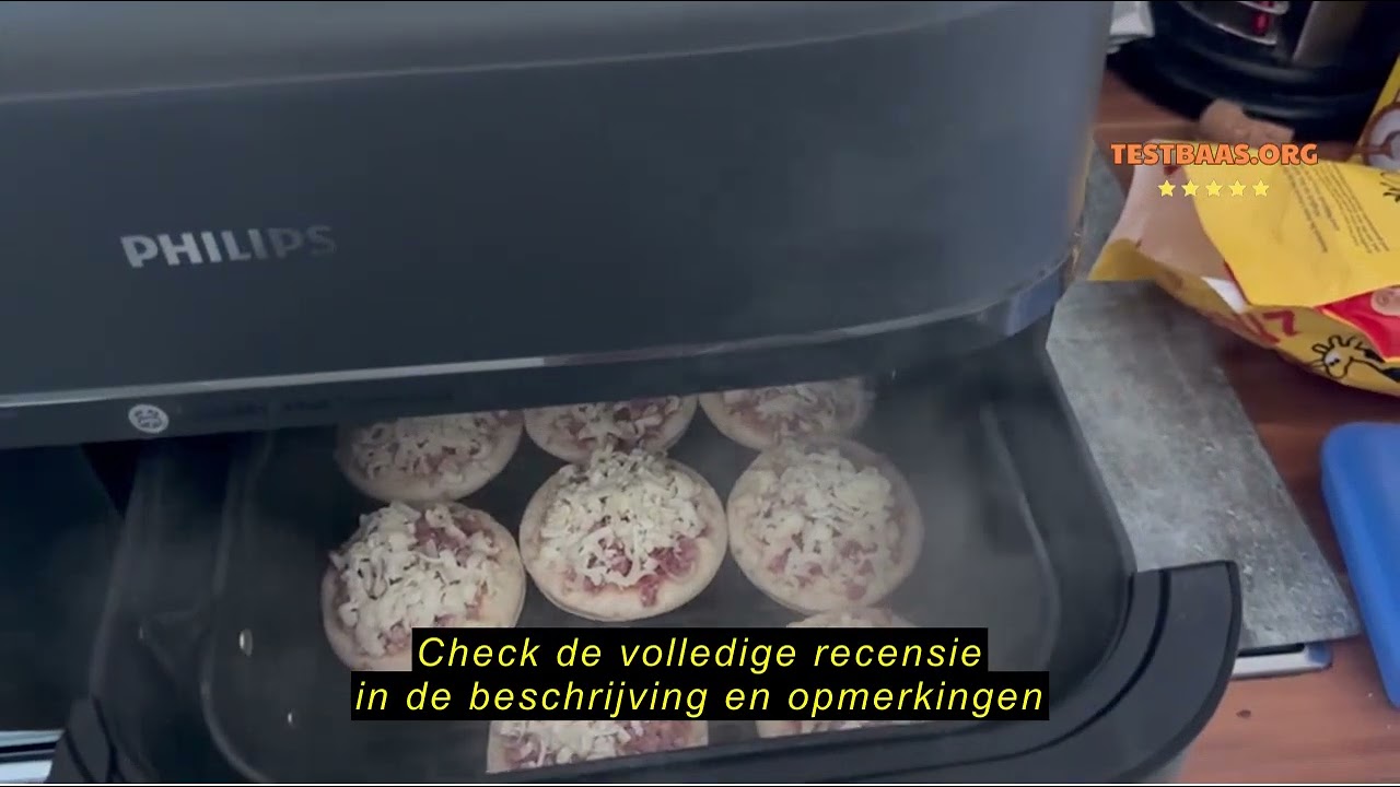 Review Philips Airfryer 5000 Series met Dual Basket met Stoom- 9L, RapidAir Plus-technologie, 19 man