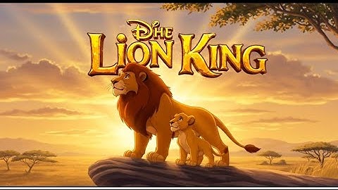 The Lion King Full Story in English  | Diseny Simba Story | Cartoon Disney Movie