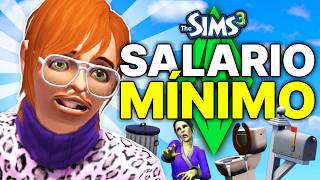 15 DÍAS SIN DINERO en Los Sims 3 | El reto del salario mínimo