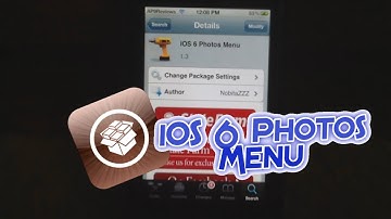 iOS 6 Photos Menu- Cydia Tweak- iOS 6 Shortcut for iOS 5!