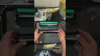 Como fazer Recarga de Toner. 🖨🚨 #toner #recarga