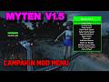 COD WAW: Campaign/COOP All Client Host Mod Menu (Myten VIP) Showcase!