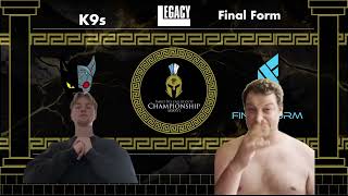 Legacy Champs Tournament Bracket: Grand Finals
