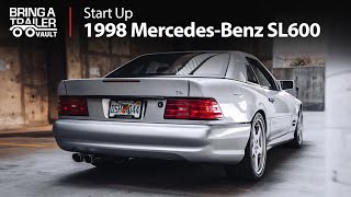 1998 Mercedes-Benz SL600 RENNtech SL74 Startup | Bring a Trailer