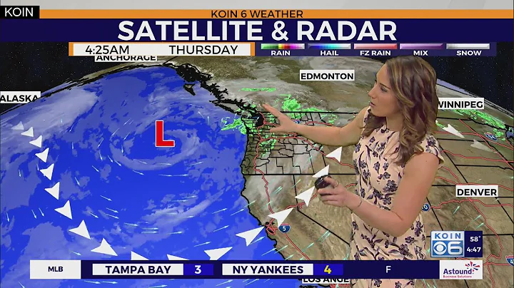 Weather forecast: Thursday brings morning showers and afternoon sunbreaks