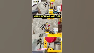 Mini Circular Welder Teaser 02 | Nikit Engineers|Flange & Pipe-to-Pipe joints welding  #weldingrobot