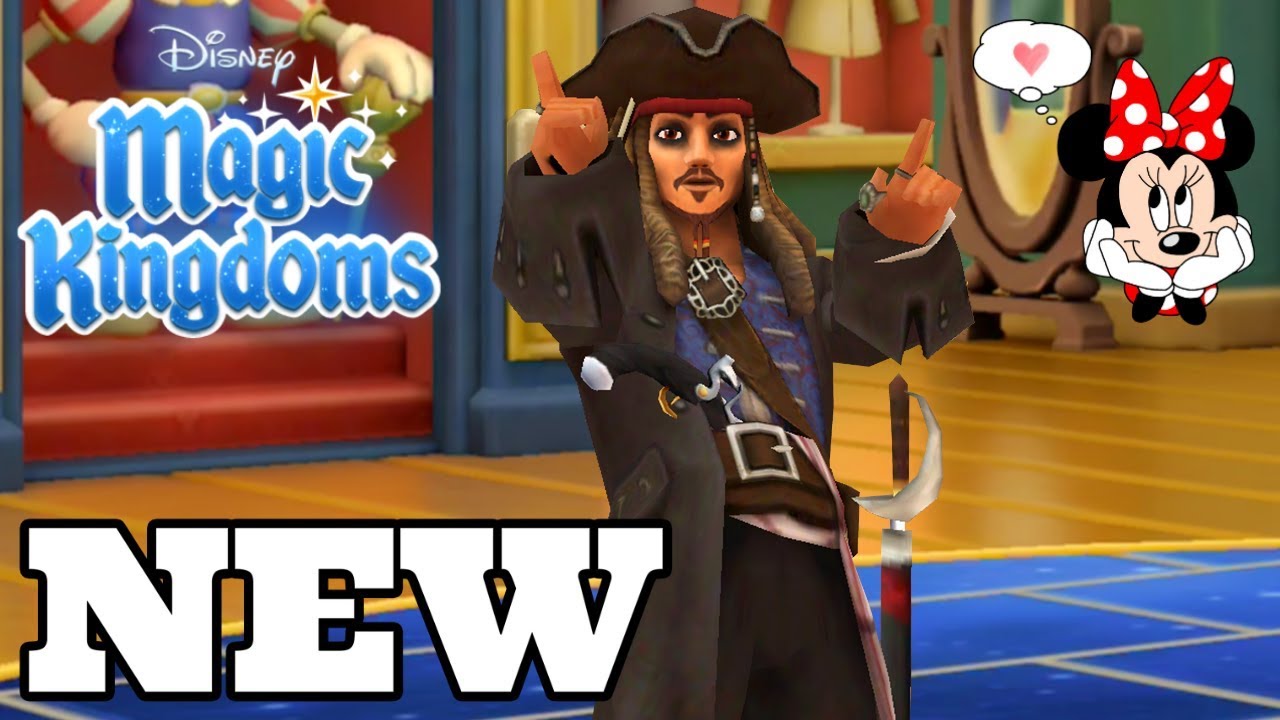 beautycon JACK SPARROW'S COSTUME! Disney Magic Kingdoms | Gameplay Walkthrough Ep.323