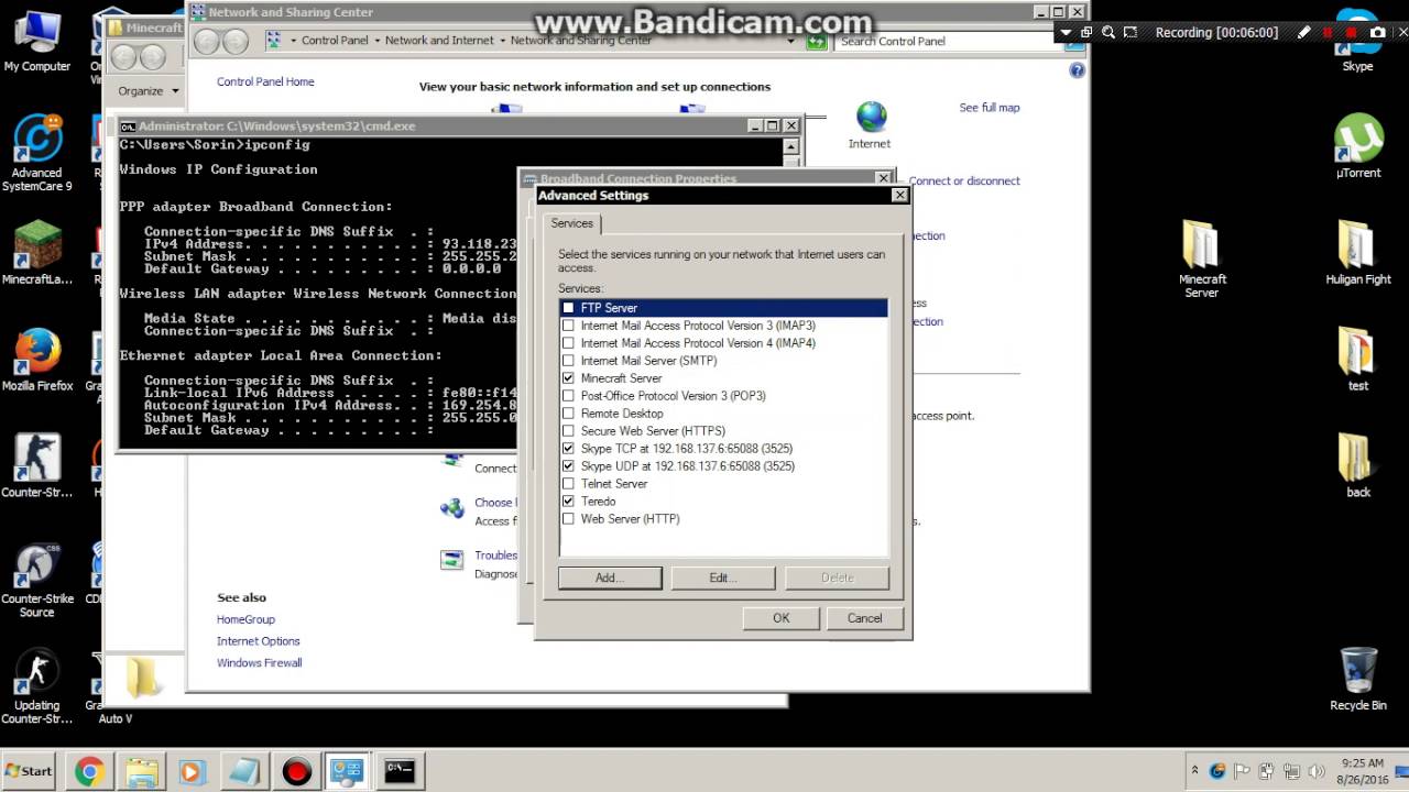 How to create own minecraft server global no router youtube