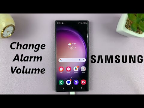 How To Change Alarm Volume On Samsung Phone - YouTube