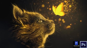 Fantasy Glow Light Effect Photoshop Manipulation Tutorial