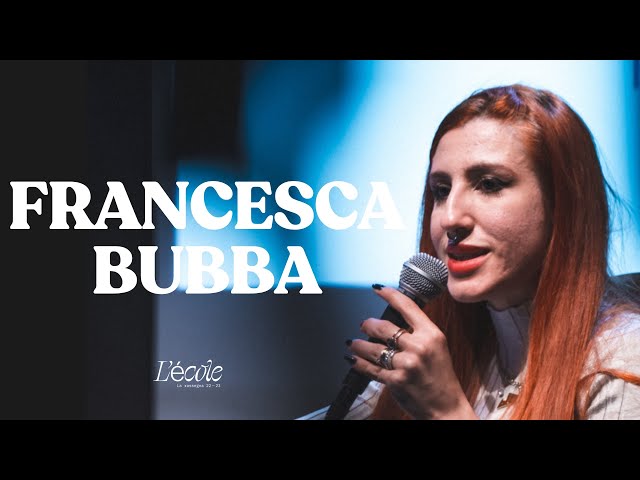 Francesca Bubba: preparati a spingere - Rassegna L'école 