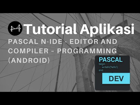 Tutorial Pemrograman Dasar - Penggunaan Compiler PASCAL N IDE  (Android)