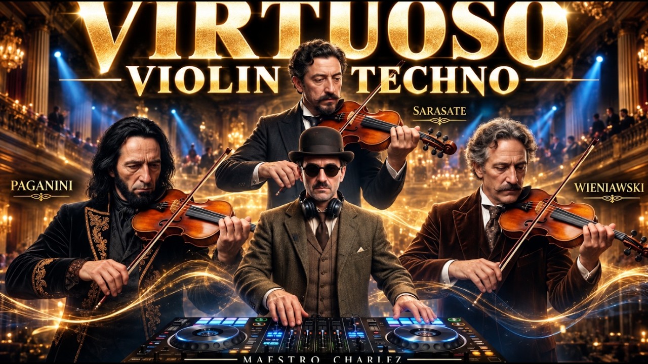 🎻 VIRTUOSO VIOLIN TECHNO | Paganini x Sarasate x Wieniawski