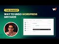 How to Add Versioning and Rollback to Your WordPress Site | Step-by-Step Demo