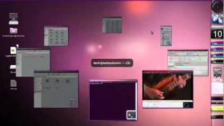 YouTube   Ubuntu 10 04 with Compiz
