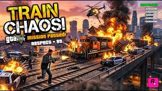 🛑GTA-5 Chaos On Train Live by p playz 6 🔥 #gtavonline #shortslivestream #grandtheftauto #shortslive