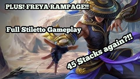 Heroes Evolved Stiletto Gameplay + RAMPAGE FREYA!