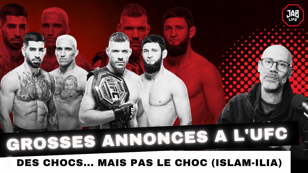 Chimaev enfin sacré ? Topuria double champion ? Ça bouge à l'UFC !