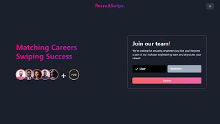 RecruitSwipe | Tinder for Job Seekers screenshot 4