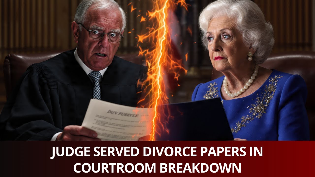 67-Year-Old Judge's Wife Served Him Divorce Papers During His Own Trial — His Reaction SHATTERED All