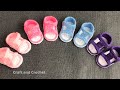 Easy crochet sandals/craft &amp; crochet sandals