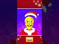 Skeleton Santa Face Part 1 #shorts #christmas #teeheetown #nurseryrhymes