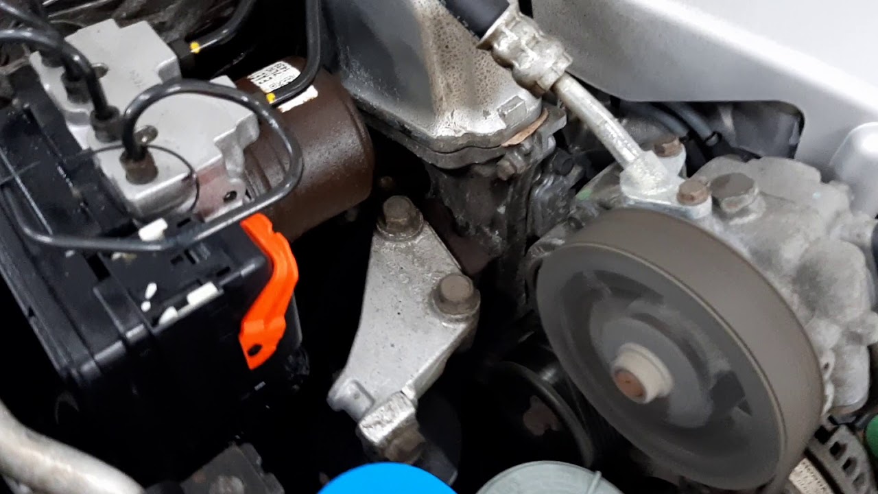 HONDA ACCORD 7 - Шум помпы. - YouTube