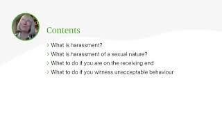 Workplace Sexual Harassment - An Employee Guide - Webinar