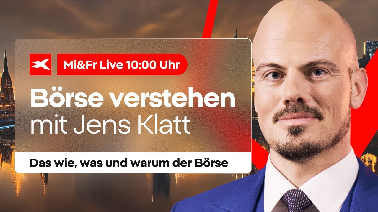 BÖRSE VERSTEHEN mit Jens Klatt  🔴 Das Wer, Wie, Was für die Börse Aktuell 🔴 16.01.2026