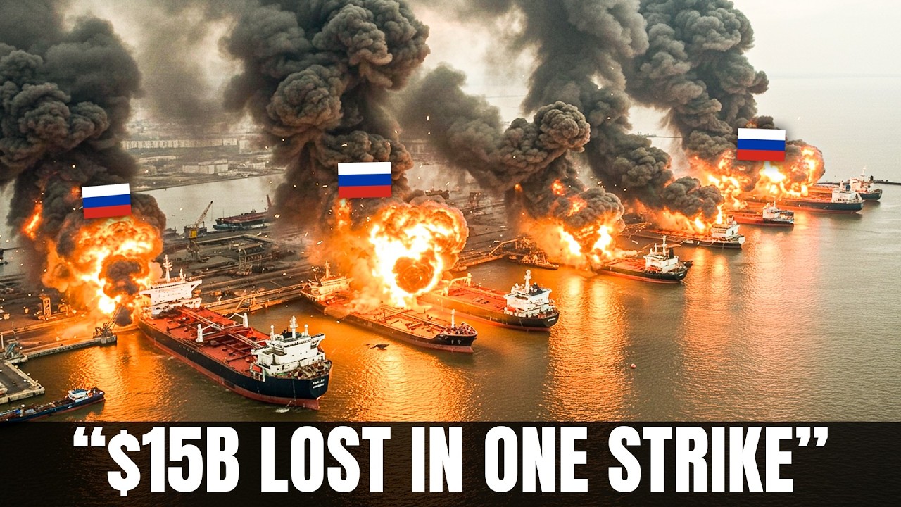 Ukraine Just BLEW UP Russia’s $15 Billion Oil Lifeline — Shadow Fleet in Flames