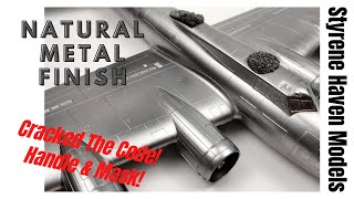 Natural Metal Finish Made Easy!  Learn How To Apply, Handle & Mask For Plastic Scale Models.