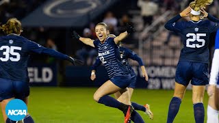 Payton Linnehan's hat trick in Penn State soccer’s 1st round win vs. CCSU