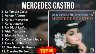 M e r c e d e s C a s t r o MIX 30 Grandes Éxitos ~ 1990s Music ~ Top Latin Pop, Latin Music