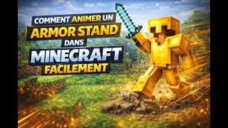 COMMENT ANIMER UN ARMOR STAND DANS MINECRAFT FACILEMENT ? !
