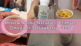 Review Nordic Naturals Ultimate Omega Jr., Strawberry - 120 Mini Soft Gels - 680 Total Omega-3s with screenshot 4