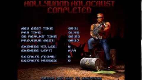 Duke Nukem 3D First Level [11 Seconds]
