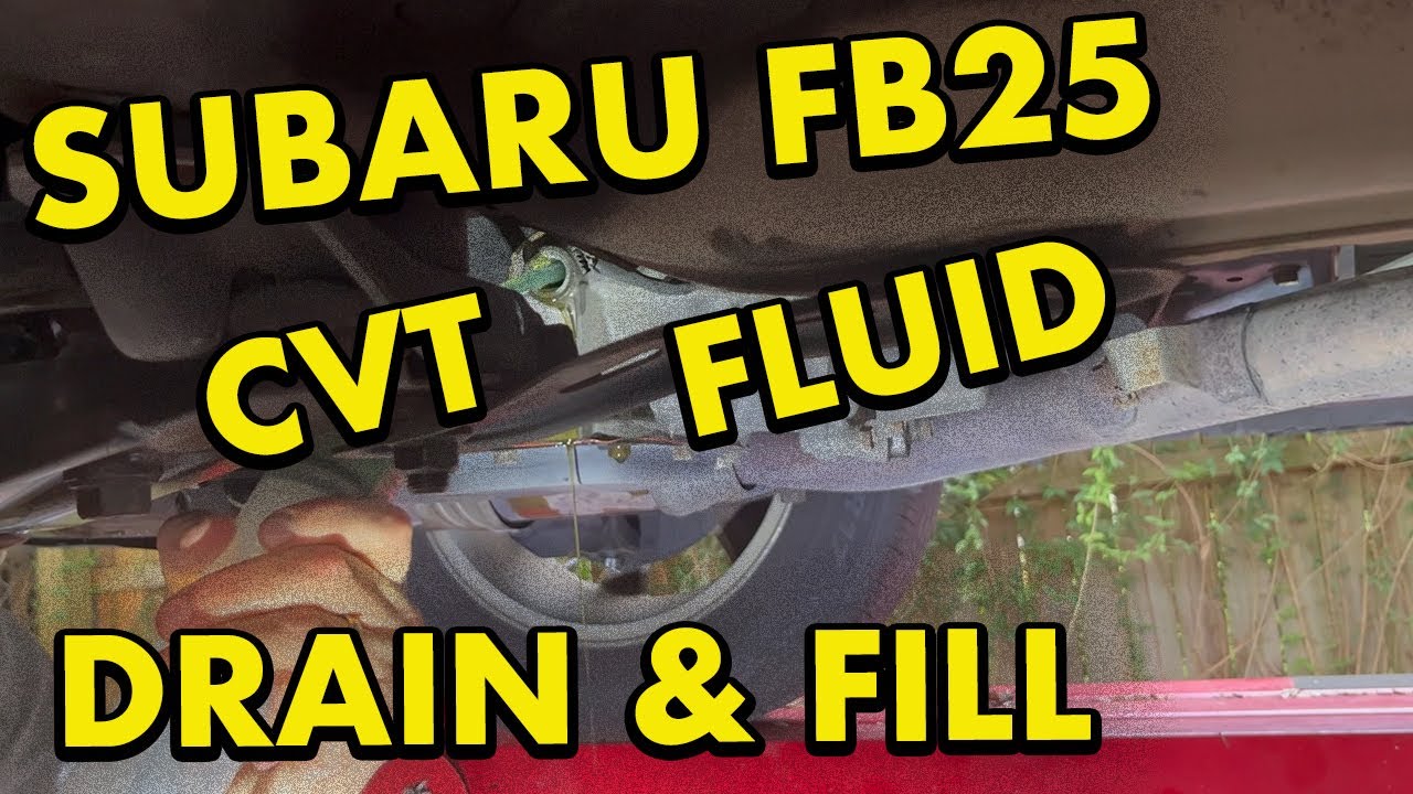 Subaru Outback CVT Fluid Replacement YouTube Subaru Outback CVT Fluid Replacement YouTube