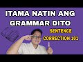 Sentence correction 101 with sir marvin learn english speak  communicate using english language