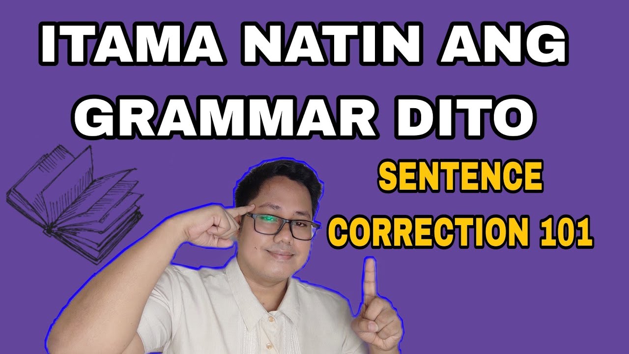 SENTENCE CORRECTION 101 WITH SIR MARVIN (LEARN ENGLISH, SPEAK ...