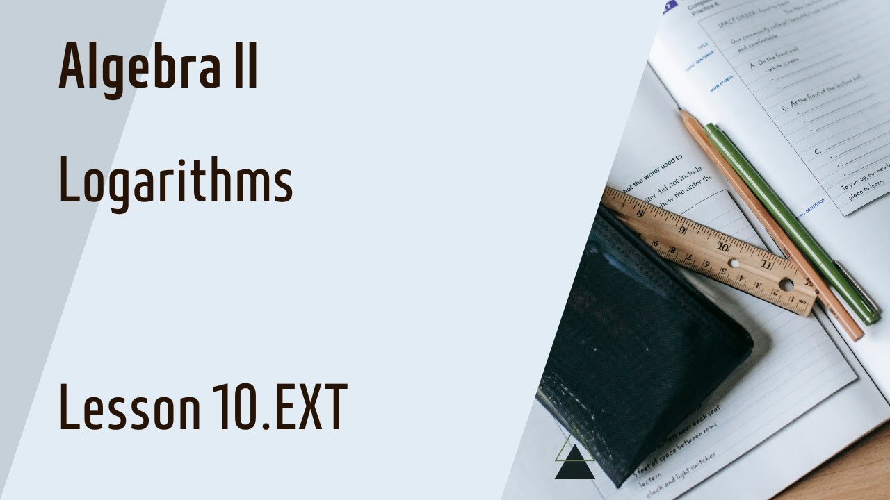 10.EXT - Using Logarithms to Solve Exponential Equations - YouTube